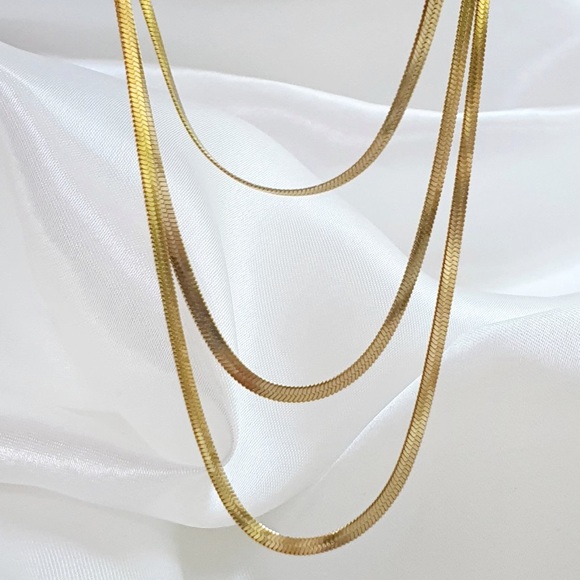 GP Three Layer Necklace - Picture 2 of 6
